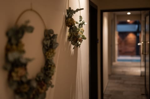 Indoor pool, outdoor pool, pool umbrellas, sun loungers