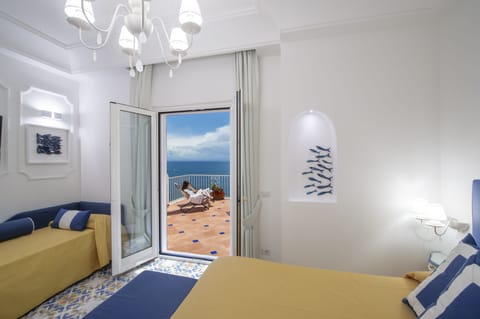 Superior Triple Room, Balcony, Sea View | View from room