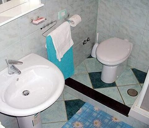 Studio, Ocean View | Bathroom | Shower, hair dryer, bidet, towels