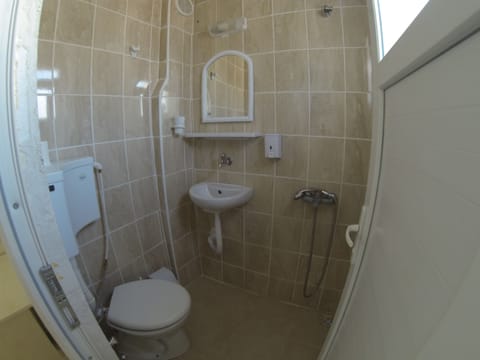 Triple Room | Bathroom | Shower, hair dryer, towels