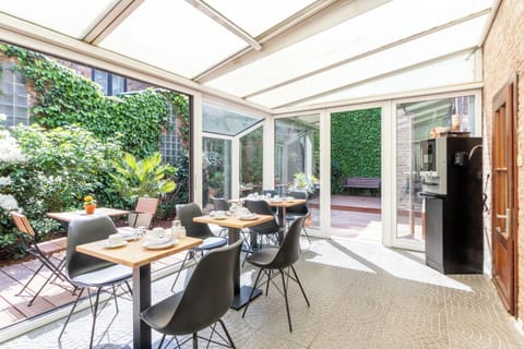 Breakfast served, garden views 