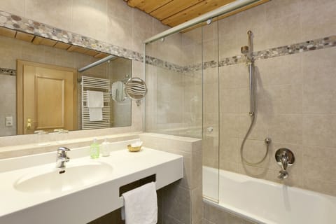 Free toiletries, hair dryer, soap, shampoo