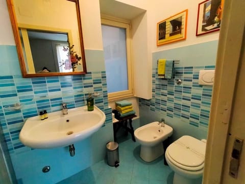 Standard Suite | Bathroom | Shower, free toiletries, hair dryer, bidet