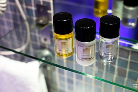 Family Quadruple Room, City View | Bathroom | Shower, rainfall showerhead, free toiletries, hair dryer