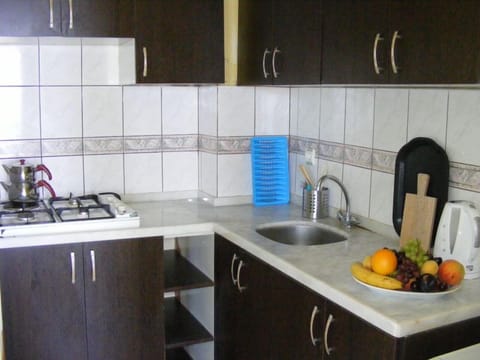 Standard Apartment | Private kitchen | Fridge, coffee/tea maker