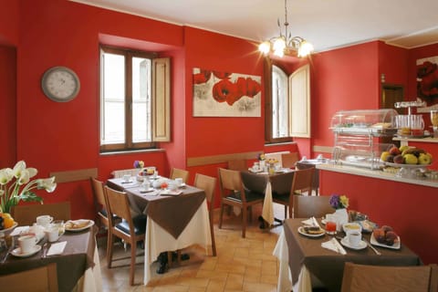 Daily buffet breakfast (EUR 7 per person)