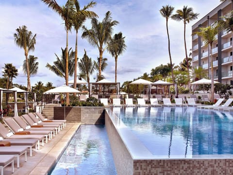 5 outdoor pools, cabanas (surcharge), pool umbrellas