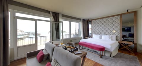 Premium Double Room, Balcony, Sea View | Minibar, desk, iron/ironing board, free WiFi