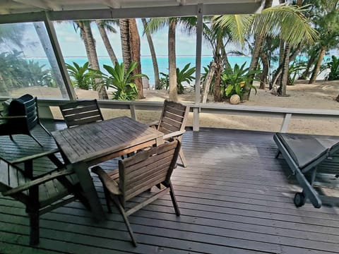 Superior Bungalow, 2 Bedrooms, Lagoon View, Beachfront | Beach/ocean view