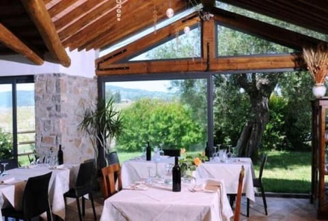 Dinner served, local cuisine