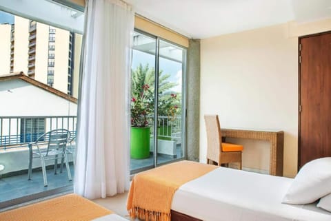 Standard Twin Room with balcony | Premium bedding, in-room safe, blackout drapes, free WiFi