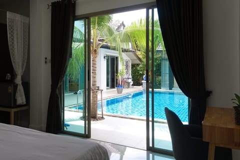 Deluxe Double Room with  Pool View | View from room