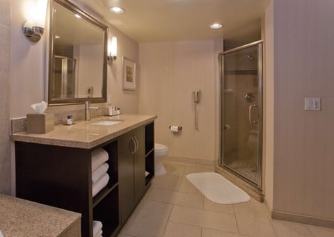 Junior Suite, 1 King Bed | Bathroom shower