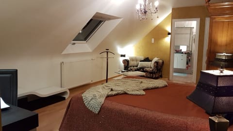 Premium Double Room (Ville d’Ys ) | Iron/ironing board, free WiFi