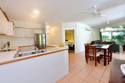 Three Bedroom Two Bathroom Apartment | Private kitchen | Fridge, microwave, oven, stovetop