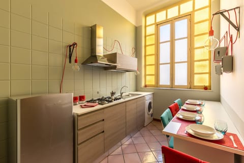 Apartment (Disio) | Private kitchen | Stovetop, cookware/dishes/utensils