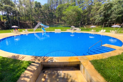 Indoor pool, outdoor pool, sun loungers