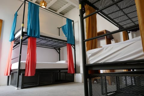 Deluxe Shared Dormitory, Private Bathroom, Courtyard Area | Free WiFi, bed sheets