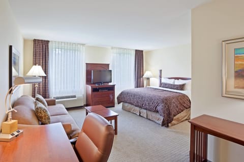 Studio Suite, 1 King Bed with Sofa bed | In-room safe, desk, laptop workspace, blackout drapes