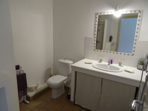 Comfort Double or Twin Room (Fanny) | Bathroom | Shower, hair dryer, towels