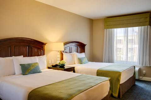 Studio Suite, 2 Queen Beds | Premium bedding, down comforters, pillowtop beds, in-room safe