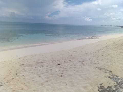 Beach nearby, white sand