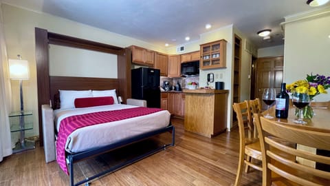 Suite, 1 Bedroom | 1 bedroom, in-room safe, blackout drapes, iron/ironing board