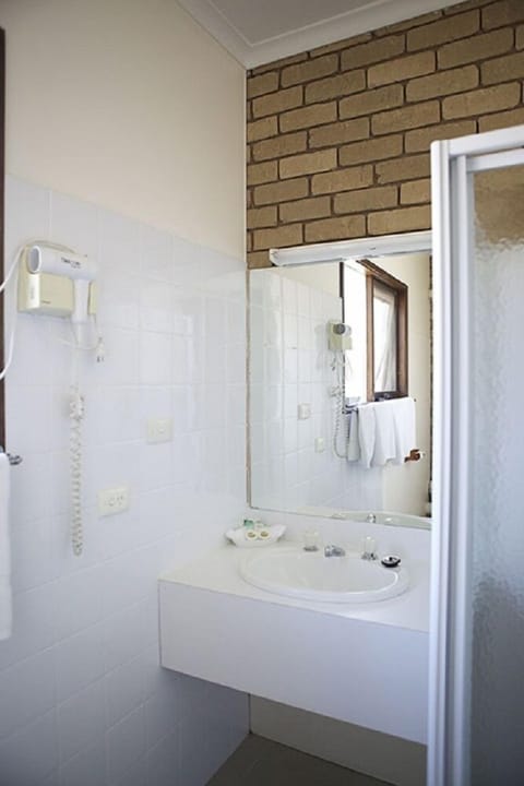 Family Room | Bathroom | Shower, free toiletries, hair dryer, towels