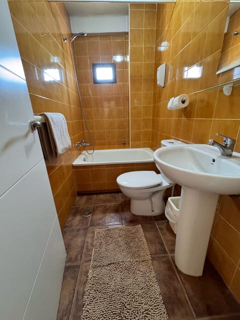 Towels, soap, toilet paper