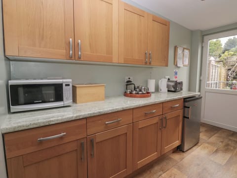 Dishwasher, highchair, cookware/dishes/utensils