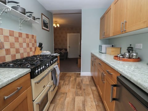 Dishwasher, highchair, cookware/dishes/utensils