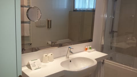 Free toiletries, hair dryer, slippers, towels