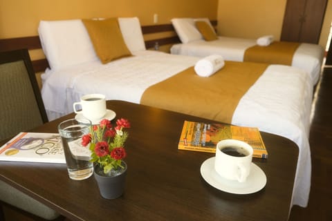 Standard Double Room | Premium bedding, down comforters, laptop workspace, blackout drapes