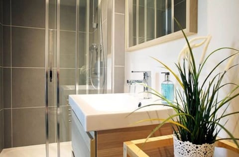 Deluxe Double Room | Bathroom | Shower, free toiletries, hair dryer, towels