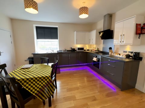 Family Penthouse | Private kitchen | Mini-fridge, coffee/tea maker, electric kettle