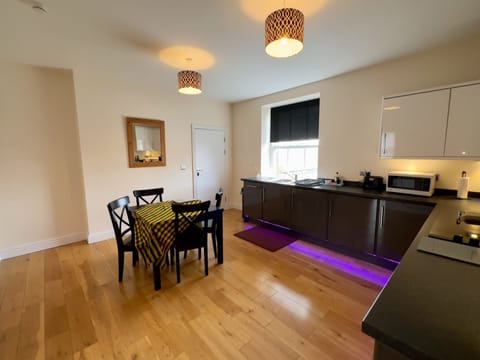 Family Penthouse | Private kitchen | Mini-fridge, coffee/tea maker, electric kettle