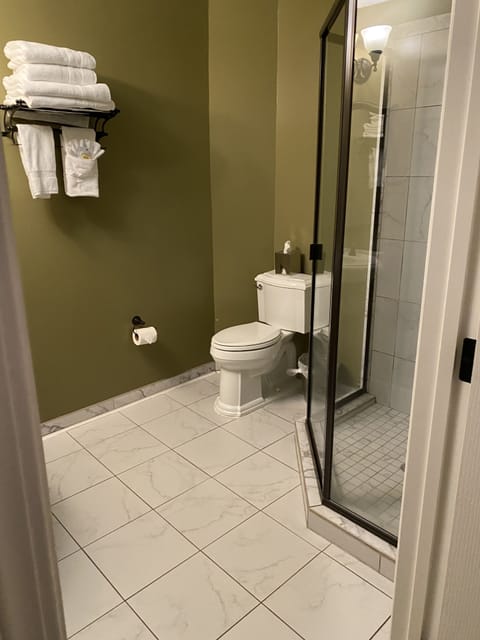 Room, 1 Double Bed | Bathroom | Free toiletries, hair dryer, towels, soap