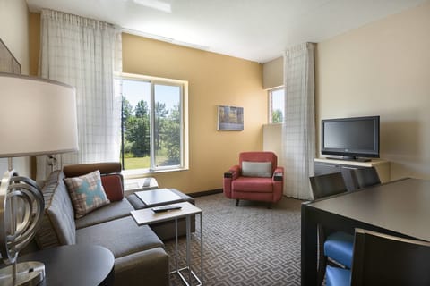 Suite, 2 Bedrooms | In-room safe, desk, laptop workspace, blackout drapes