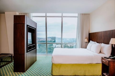 Suite, 1 Bedroom, City View | Down comforters, in-room safe, desk, blackout drapes