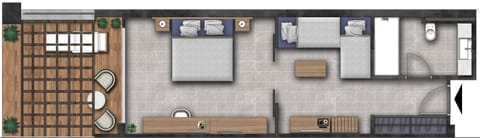 Family Room, Balcony, Sea View (Executive) | Floor plan