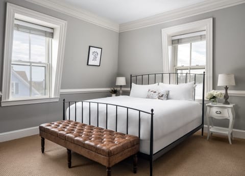 Commodore Suite | Frette Italian sheets, premium bedding, memory foam beds, free minibar