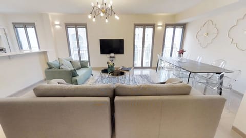 Family Apartment, 3 Bedrooms (Mamilla 812) | Premium bedding, individually decorated, individually furnished, desk