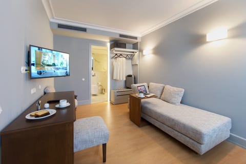 Deluxe Double Room | Living area | LED TV