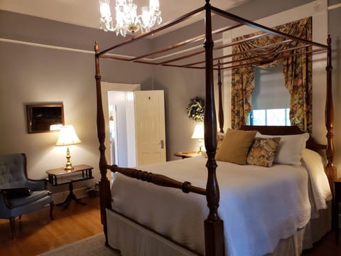 The Mary Rutherford Room | Individually decorated, individually furnished, blackout drapes