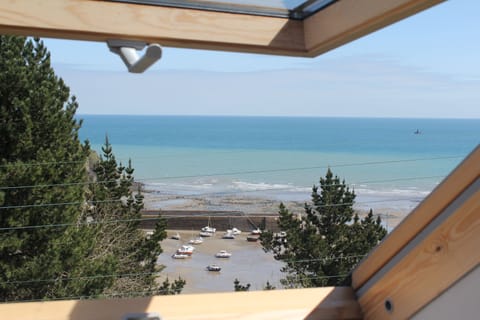 Economy Loft, 1 Double Bed, Sea View | View from room