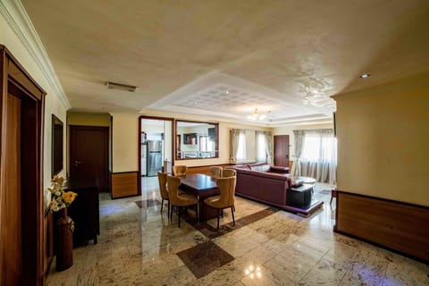 Suite, 2 Bedrooms | Living area | 42-inch LED TV with digital channels, TV