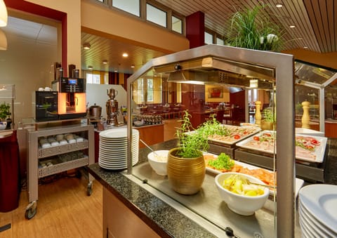 Daily buffet breakfast (EUR 18 per person)