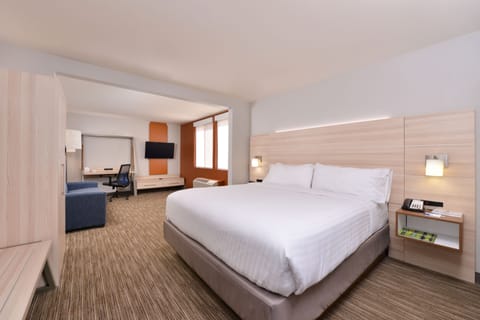 Suite, 1 King Bed | In-room safe, desk, blackout drapes, iron/ironing board