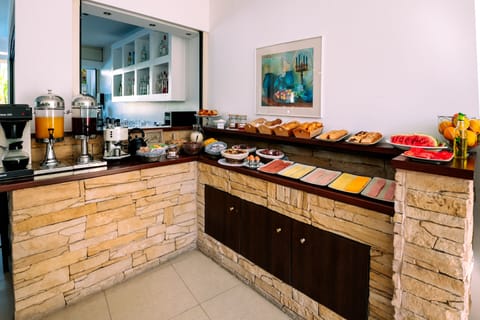 Daily buffet breakfast (EUR 7 per person)