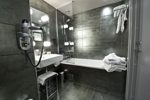 Suite, 1 Bedroom (Includes a light evening meal) | Bathroom | Hair dryer, towels